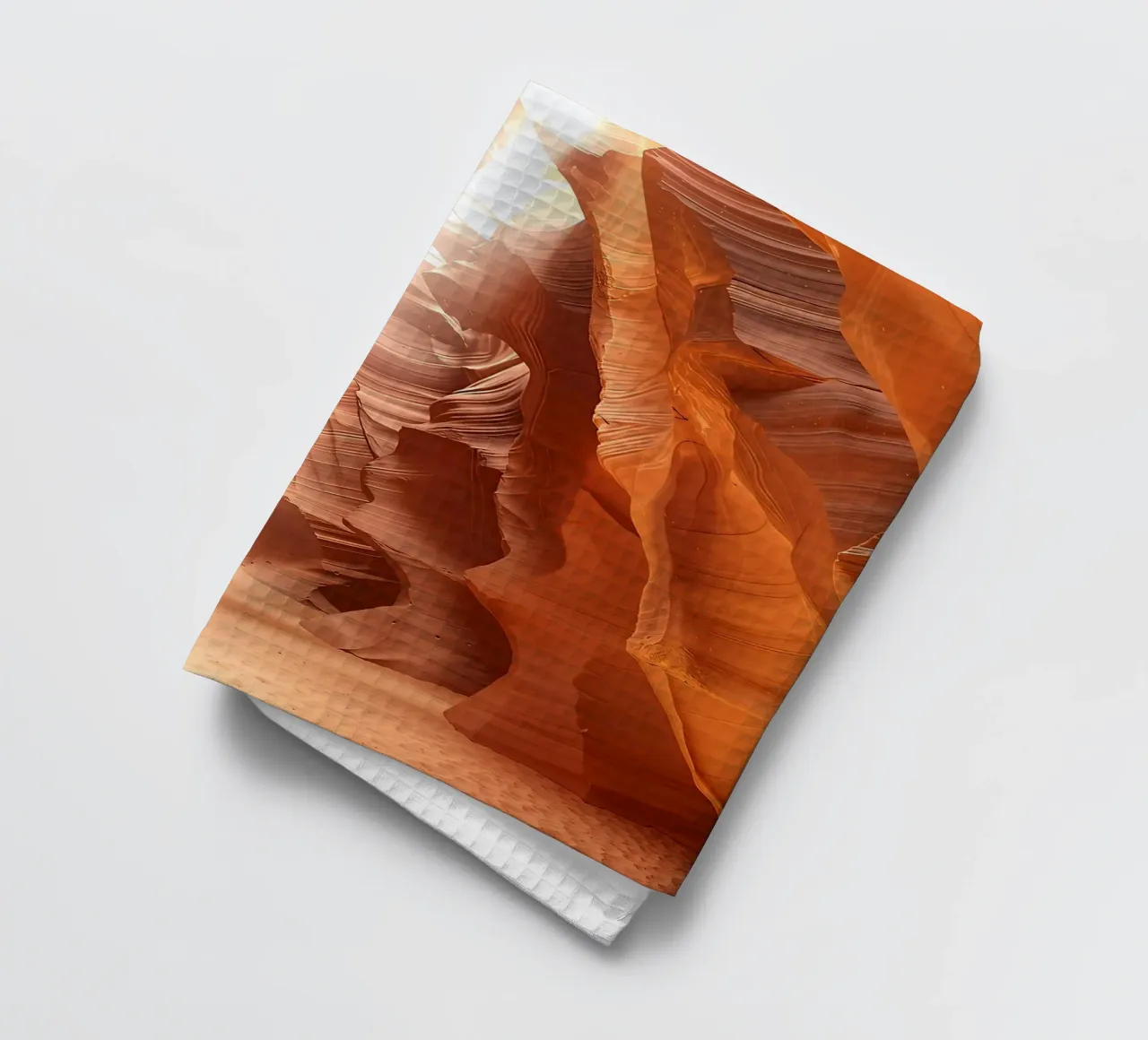 Strutture geometriche nell'Antelope Canyon in Arizona canovaccio da cucina da DiveDuke