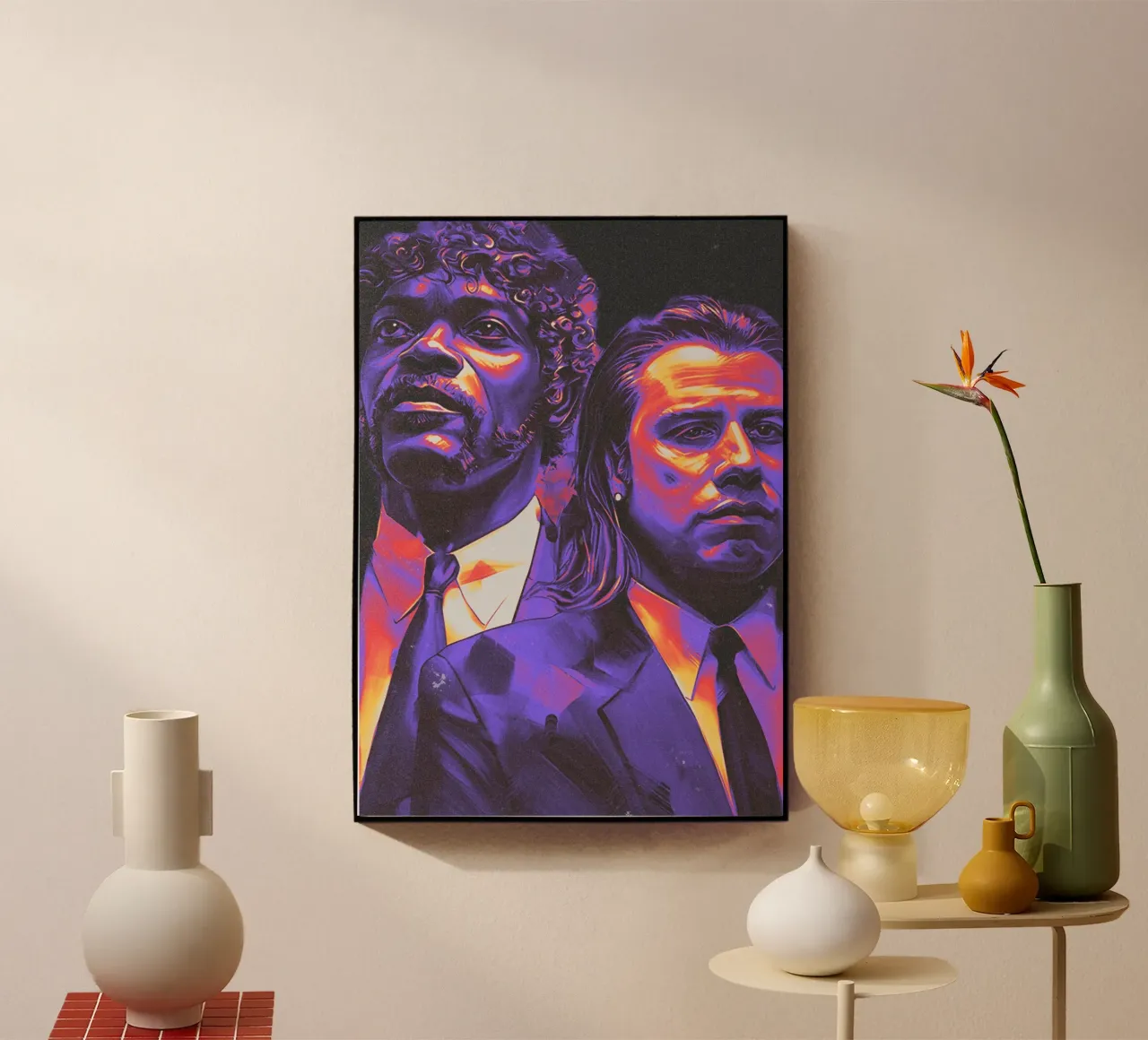 Vincent and Jules from Pulp Fiction plexiglass da Limitless Prints