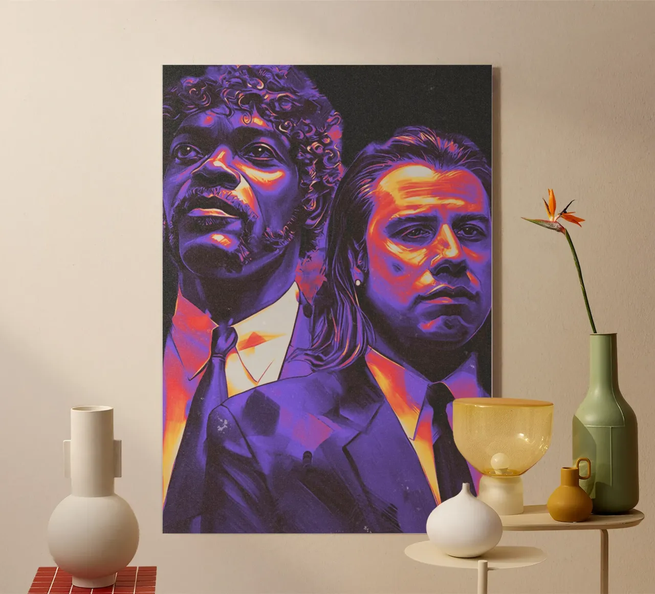 Vincent and Jules from Pulp Fiction plexiglass da Limitless Prints