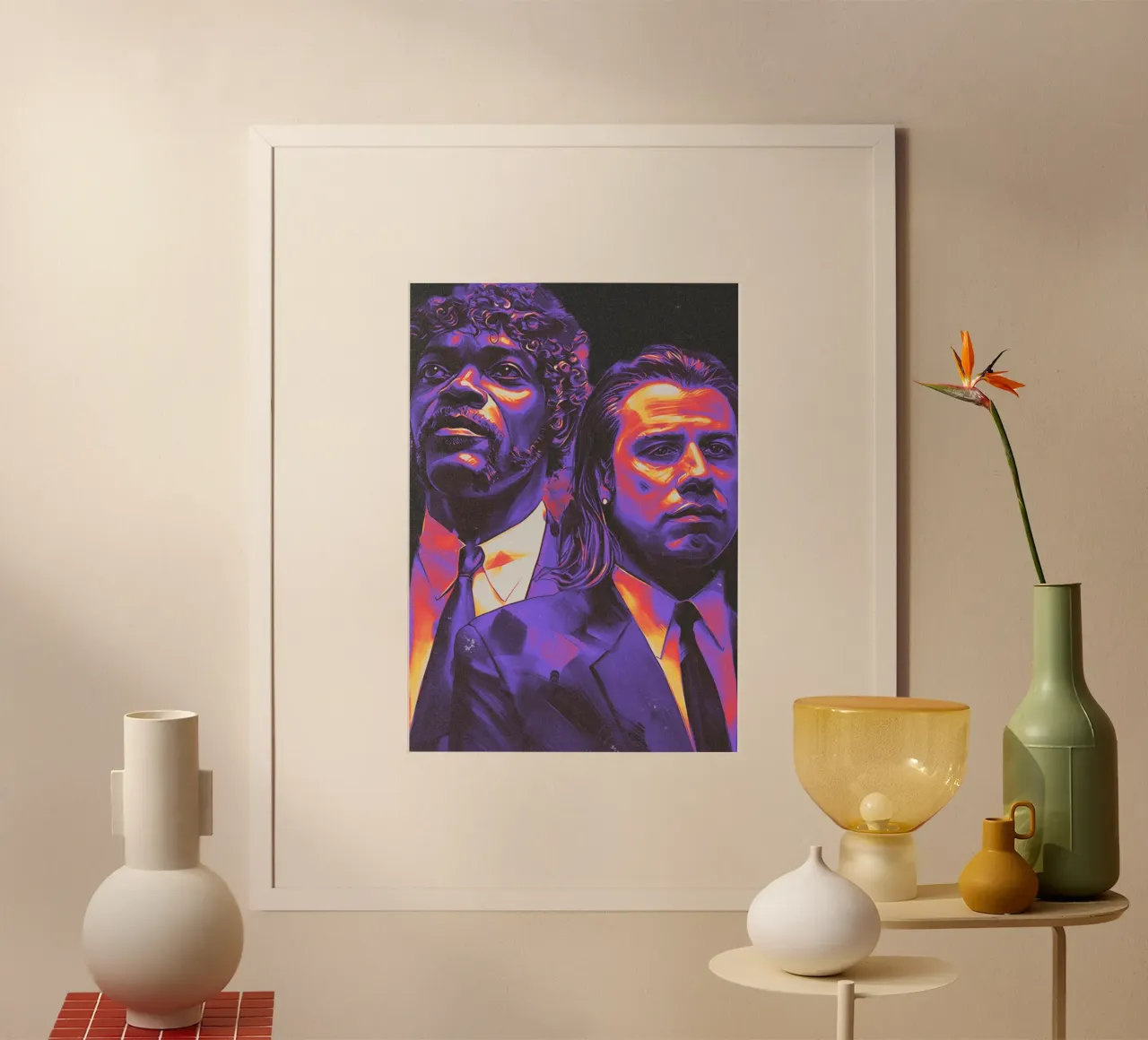 Vincent and Jules from Pulp Fiction carta hahnemühle da Limitless Prints