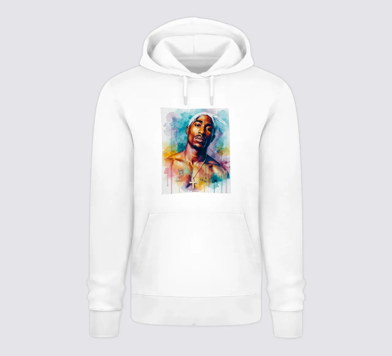 Tupac per sempre felpa con cappuccio da Kalis