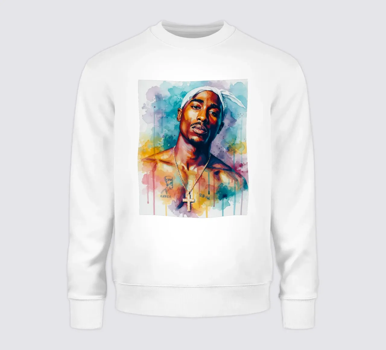 Tupac per sempre felpa da Kalis