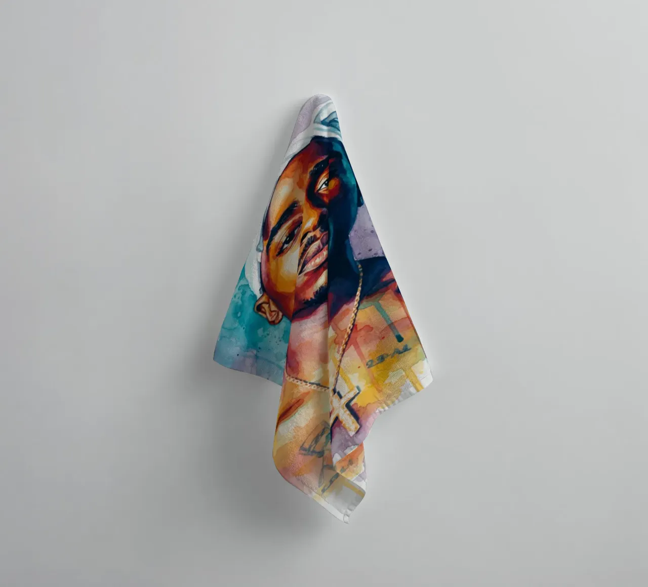 Tupac per sempre asciugamano da bagno da Kalis