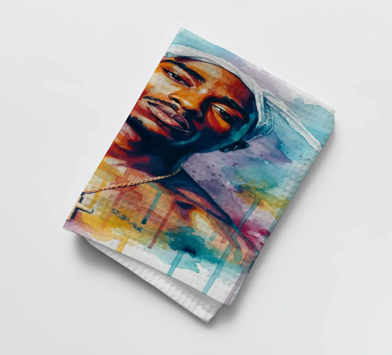 Tupac per sempre canovaccio da cucina da Kalis