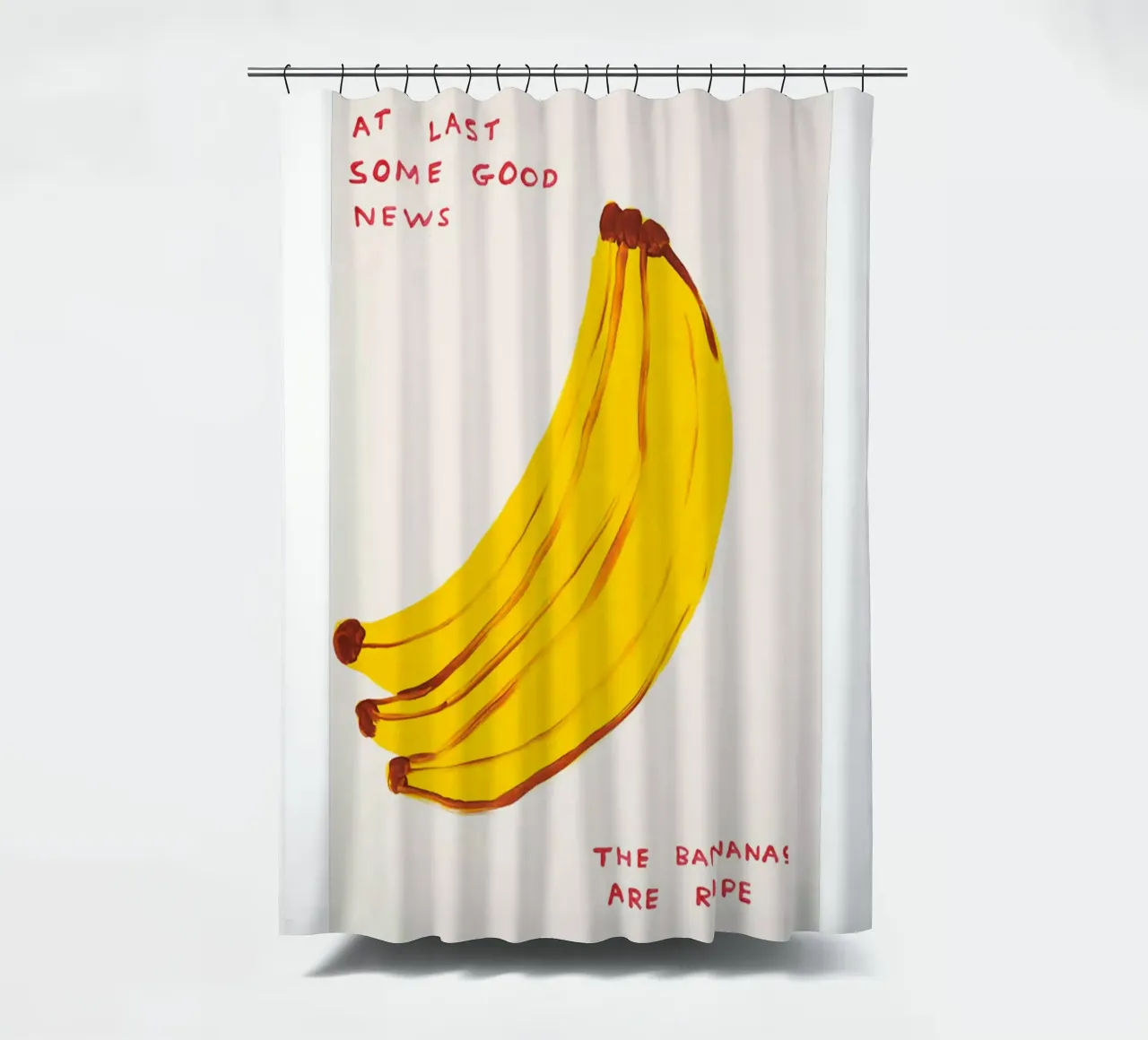 At Last Some Good News David Shrigley The Bananas Are Ripe tenda da doccia da RANDER J