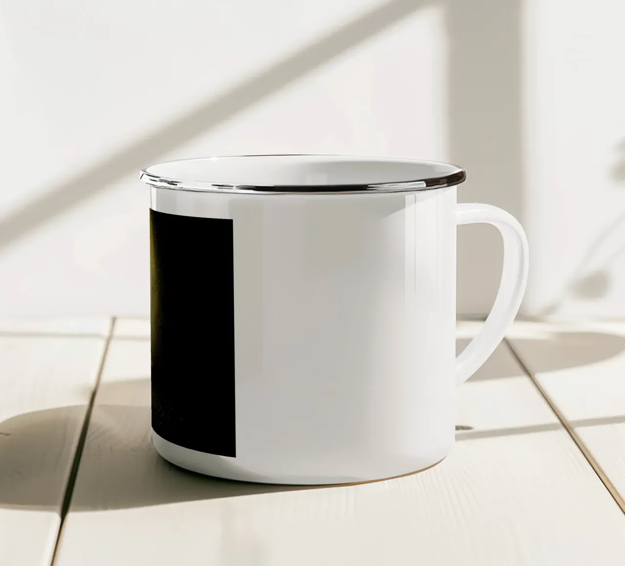 Bunny taza de esmalte de Tupho