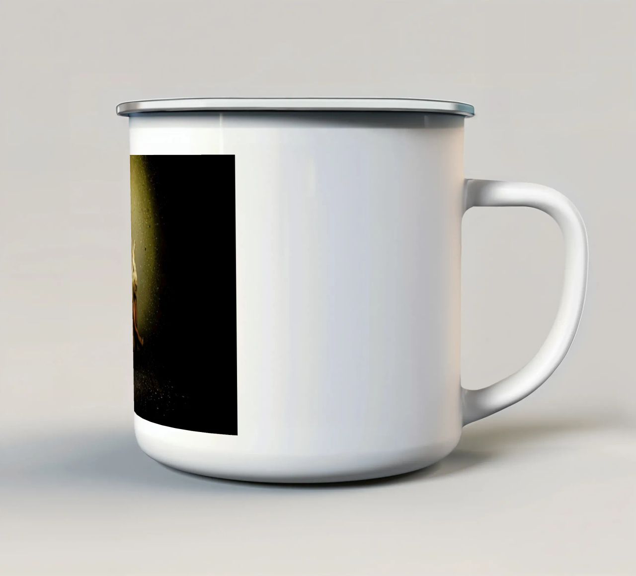Bunny tazza in smalto da Tupho