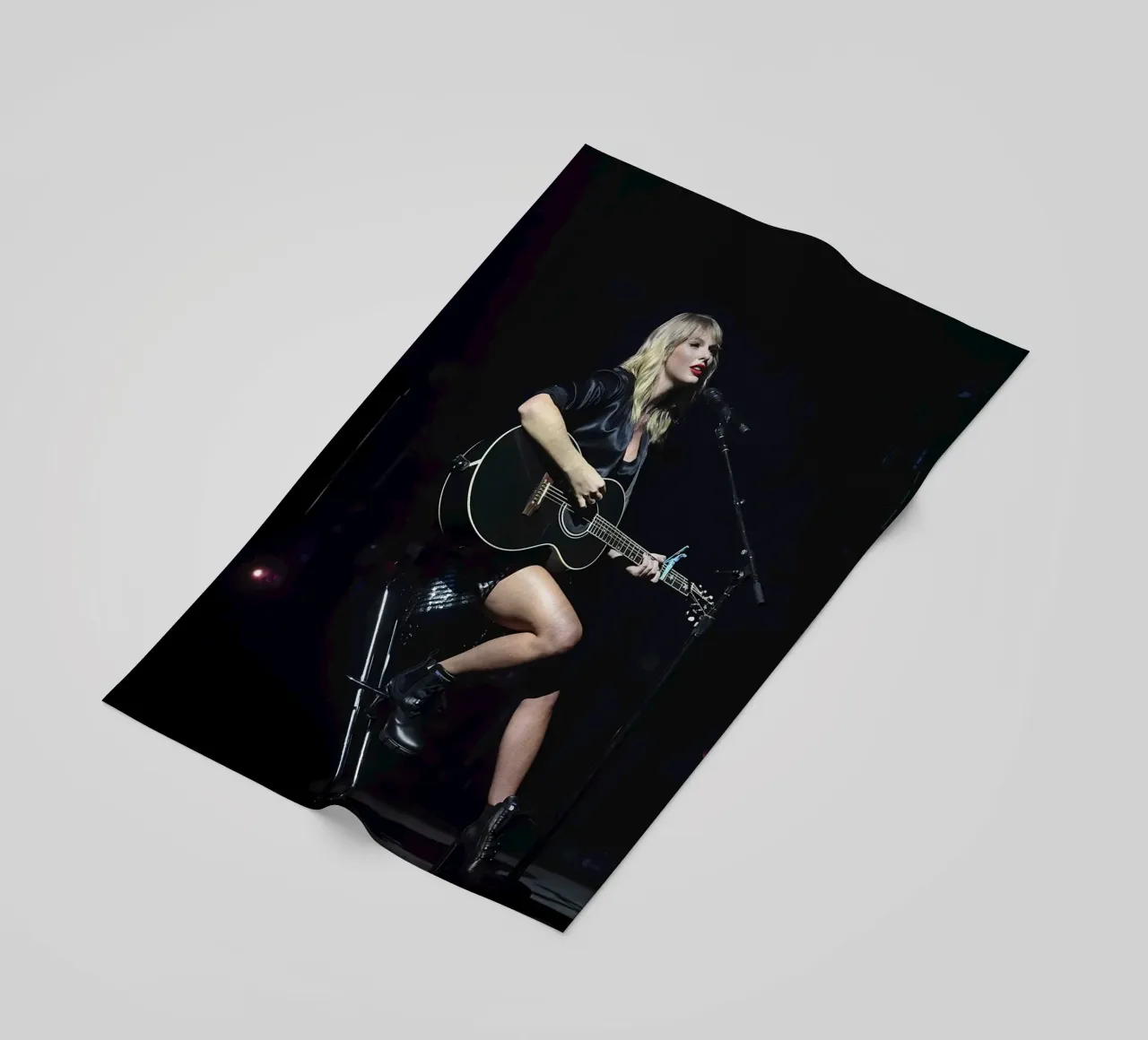The Evolution of Taylor Swift From Country Roots to Global beach towel by ramdakjagualma