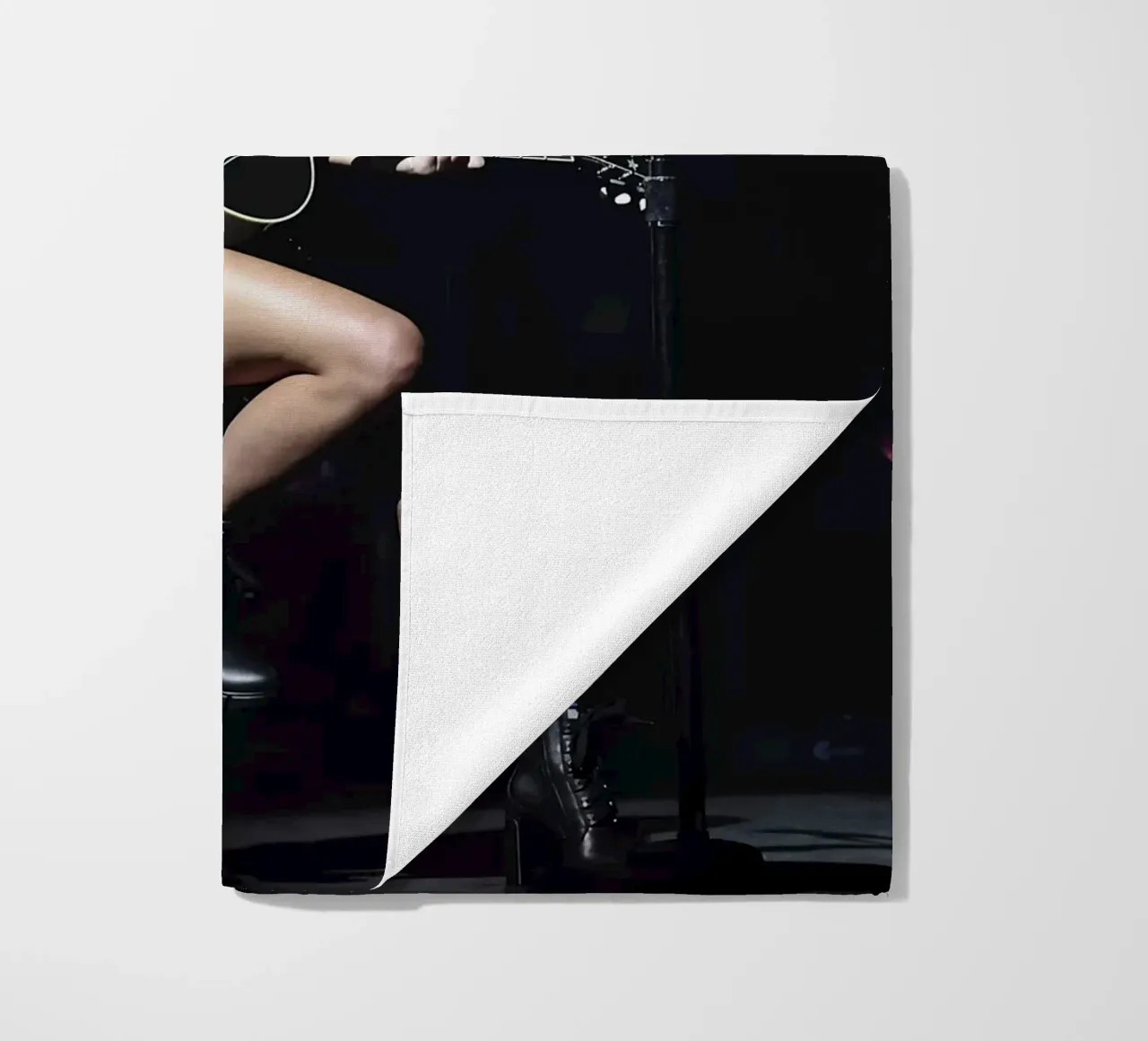 The Evolution of Taylor Swift From Country Roots to Global beach towel by ramdakjagualma