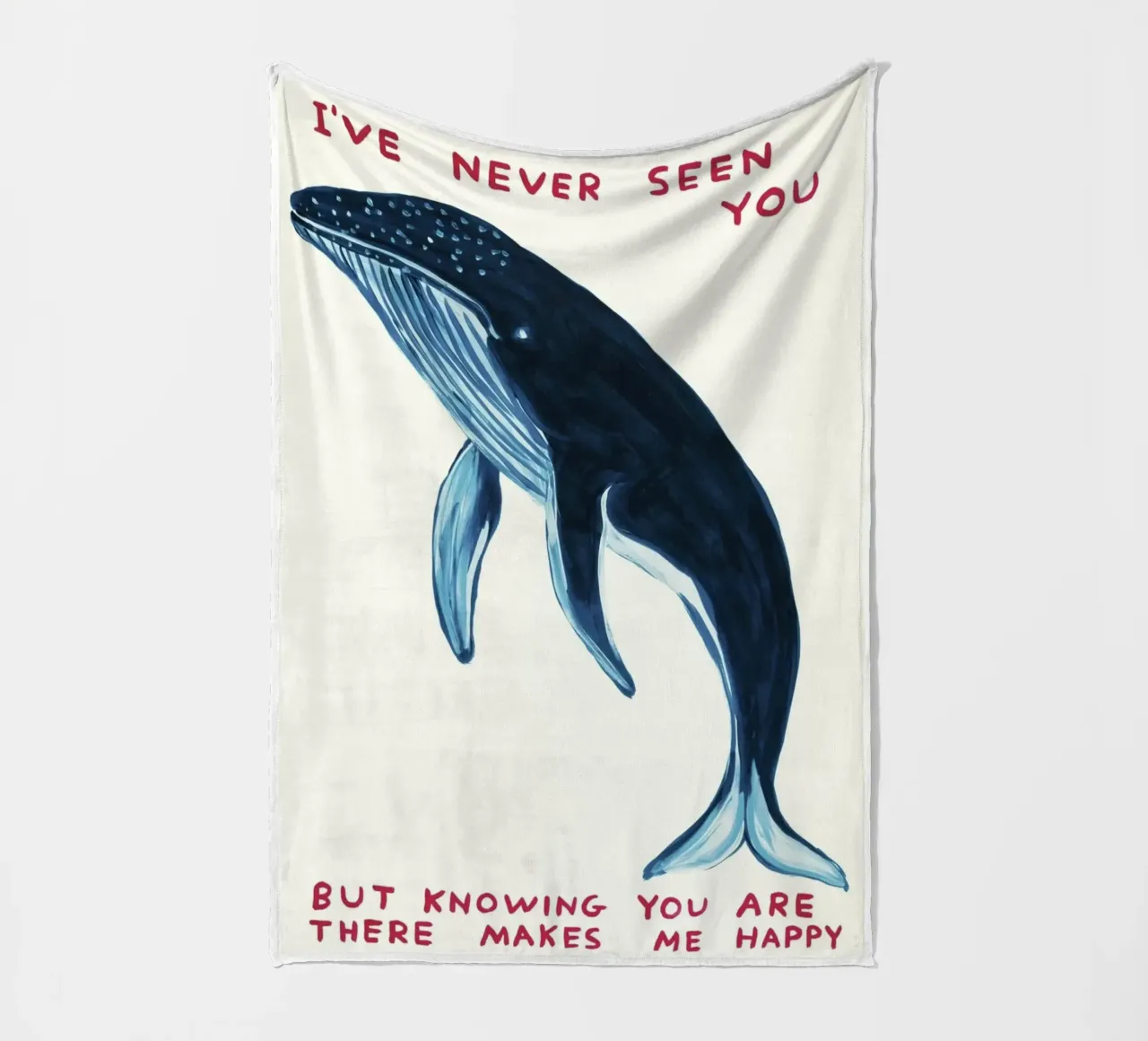 I Have Never Seen You David Shrigley Whell coperta in pile da RANDER J