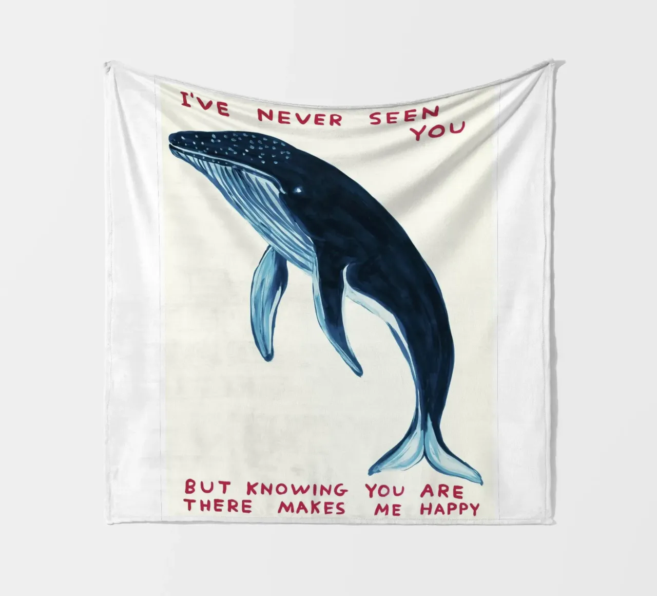 I Have Never Seen You David Shrigley Whell coperta in pile da RANDER J