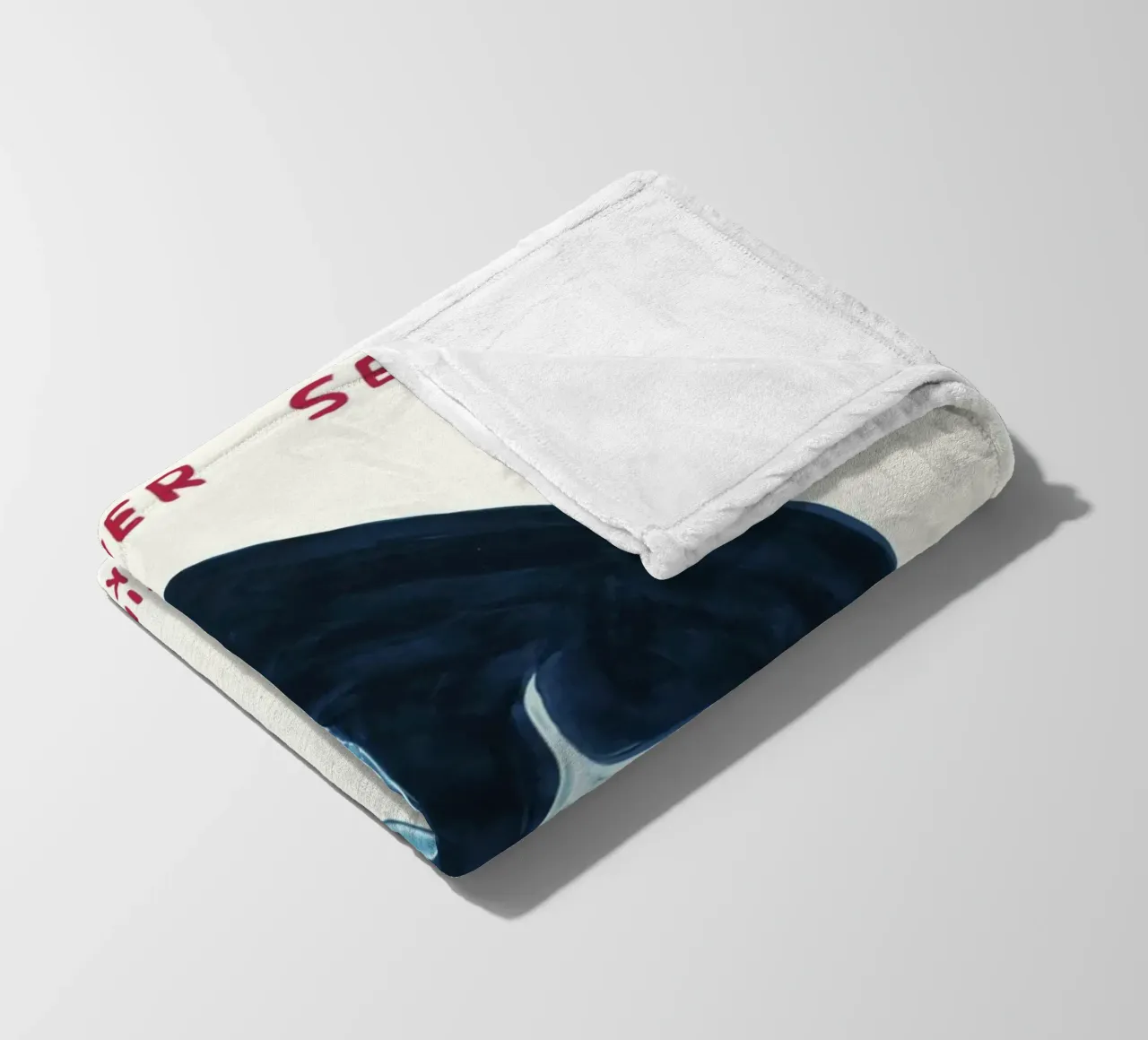 I Have Never Seen You David Shrigley Whell coperta in pile da RANDER J