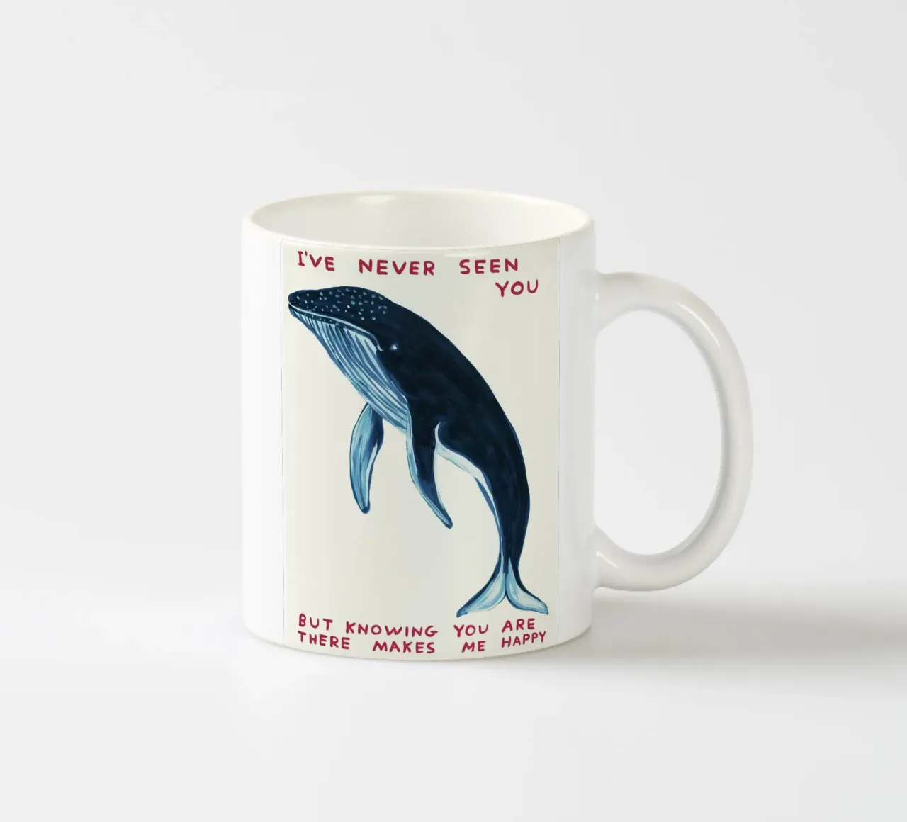 I Have Never Seen You David Shrigley Whell tazza in ceramica da RANDER J