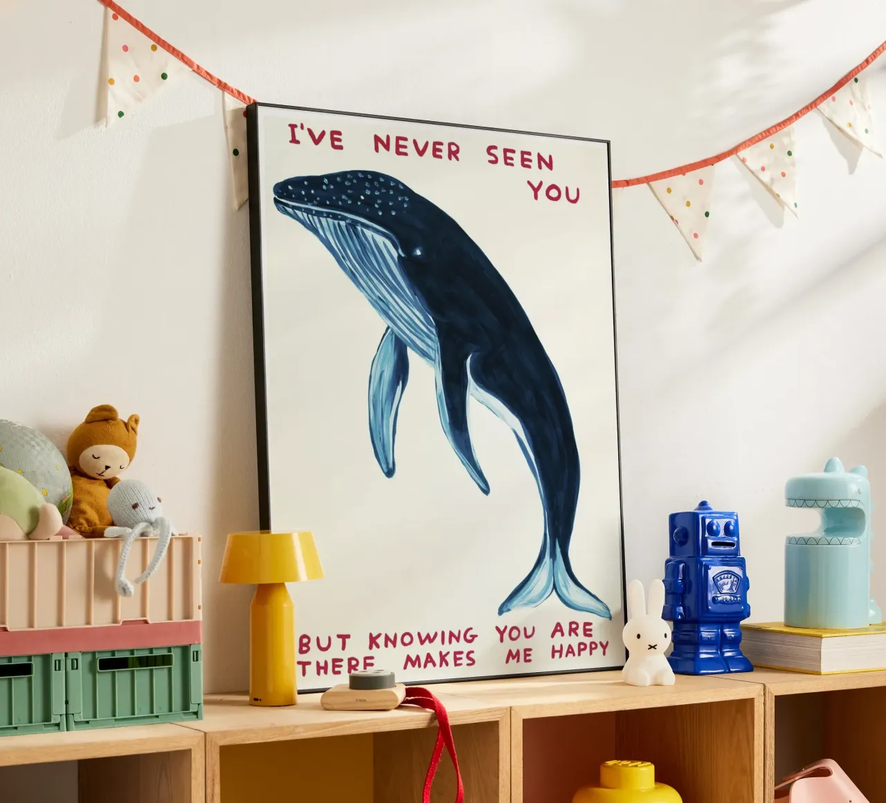I Have Never Seen You David Shrigley Whell alluminio dibond da RANDER J