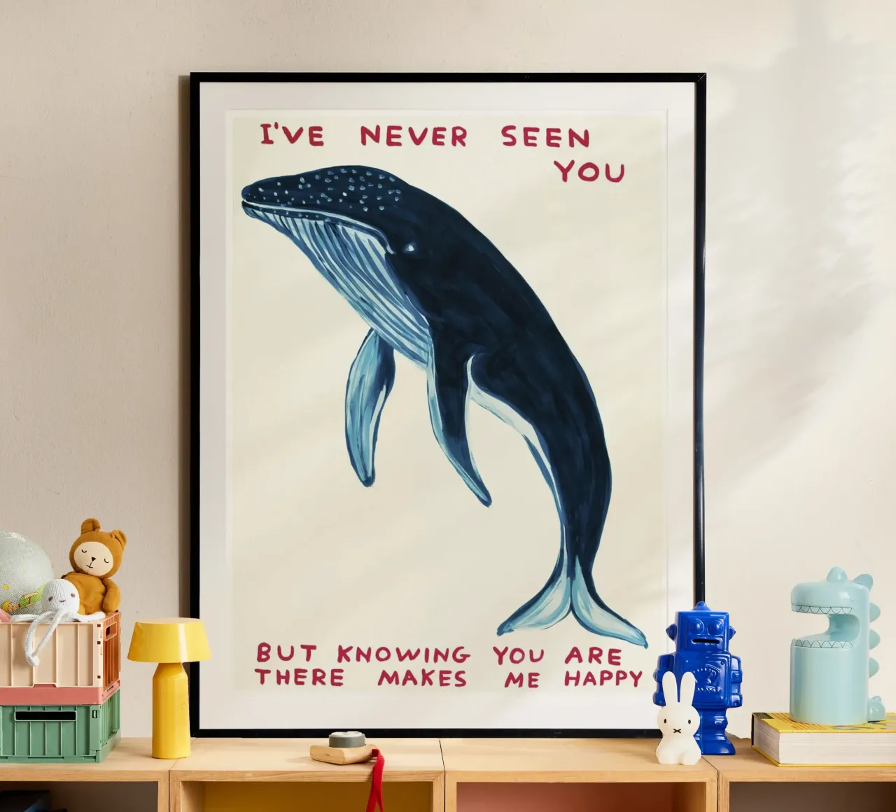 I Have Never Seen You David Shrigley Whell carta hahnemühle da RANDER J