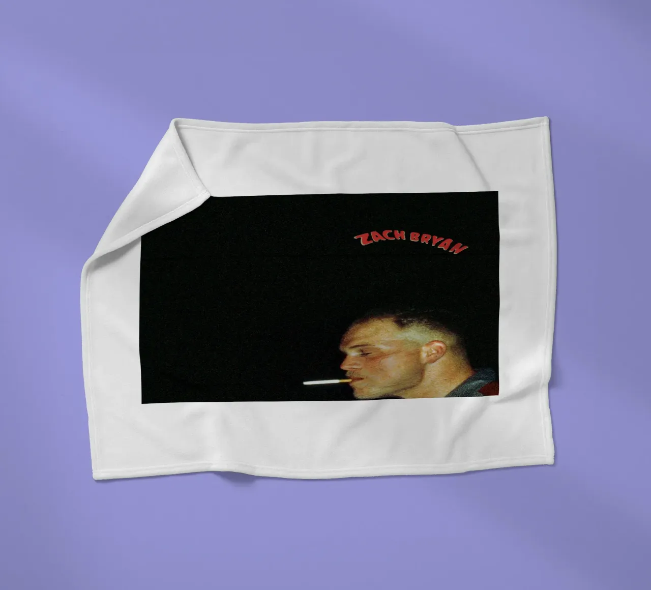 Zach Bryan coperta in pile da esoygeboys