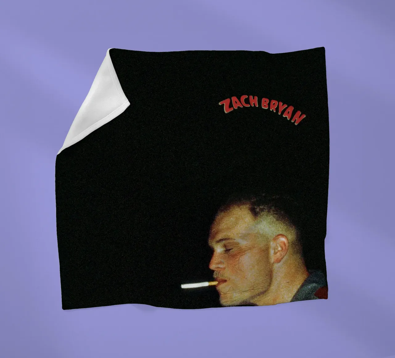 Zach Bryan coperta in pile da esoygeboys