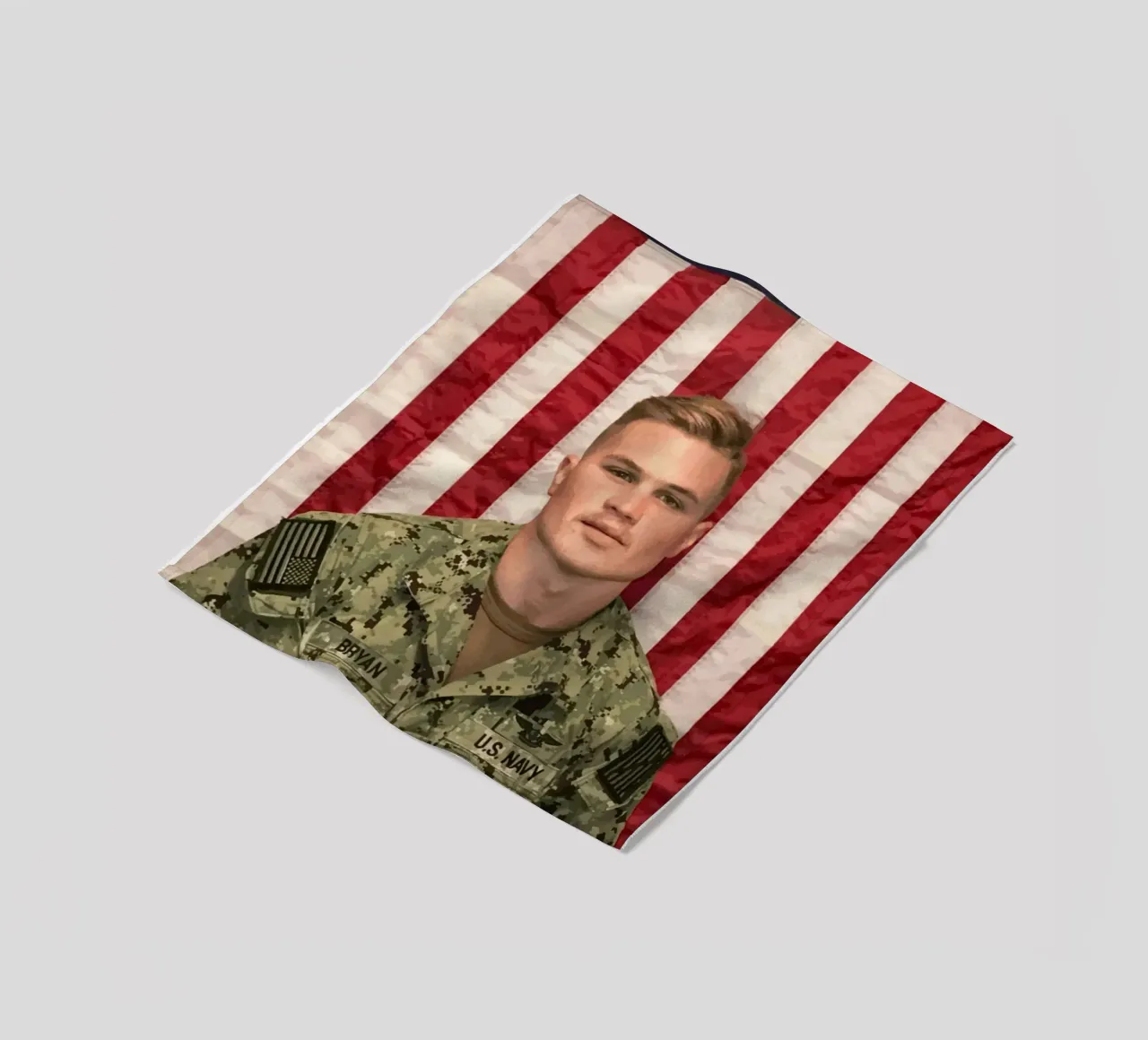 Zach Bryan coperta in pile da esoygeboys