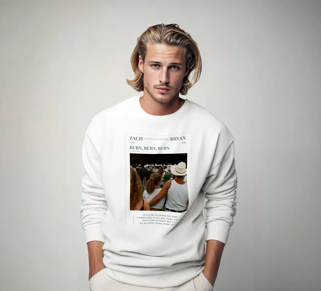 Zach Bryan felpa da esoygeboys