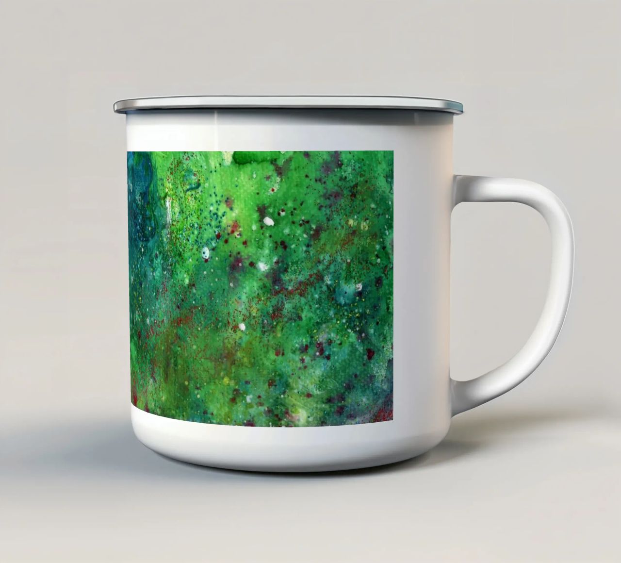 Sfarzo e glamour tazza in smalto da KP Design