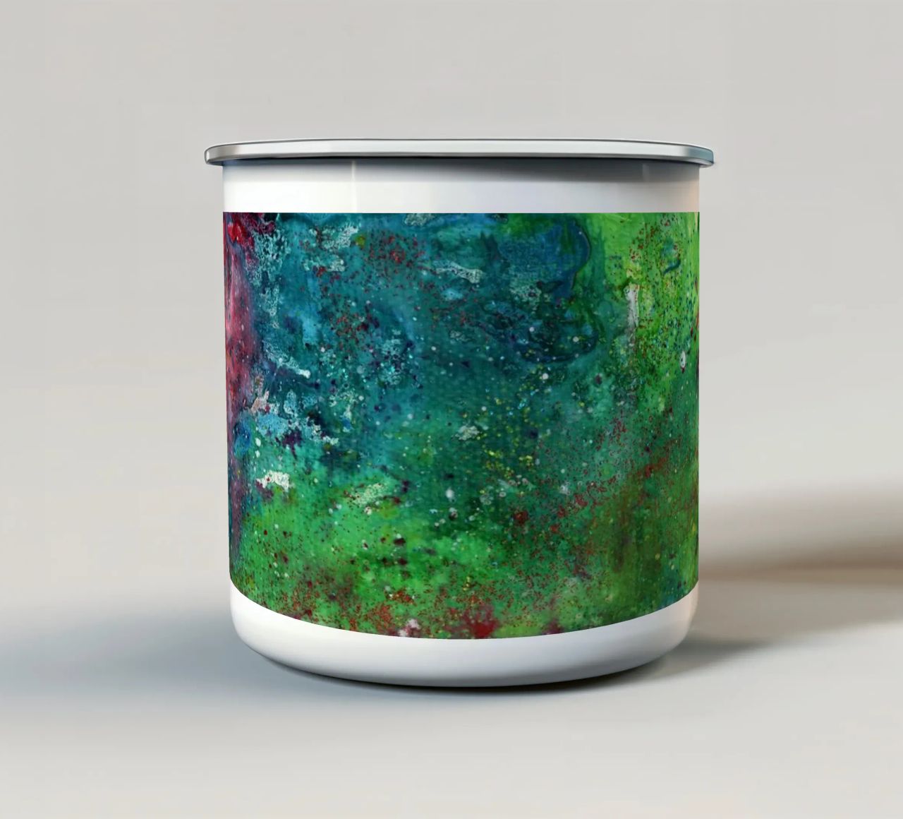 Sfarzo e glamour tazza in smalto da KP Design