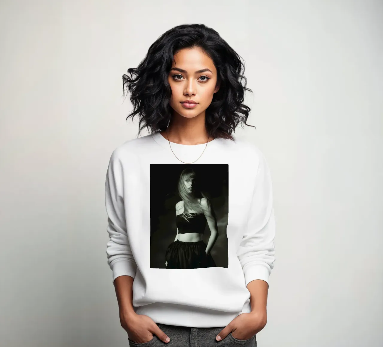 Taylor Swift im Wandel der Zeit Poster Sweatshirt von dfgtfdt