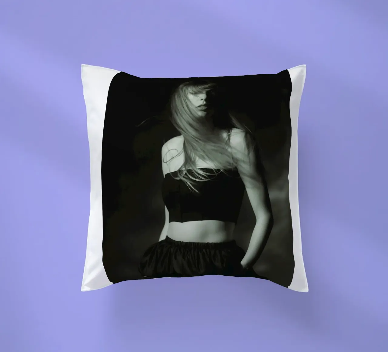 Poster di Taylor Swift attraverso gli anni cuscino da dfgtfdt