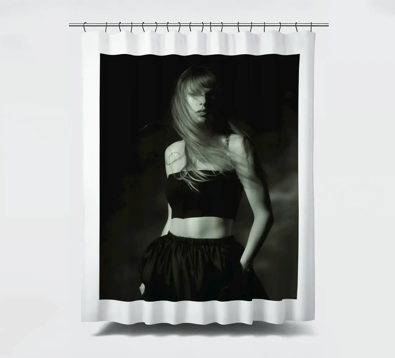 Poster di Taylor Swift attraverso gli anni tenda da doccia da dfgtfdt
