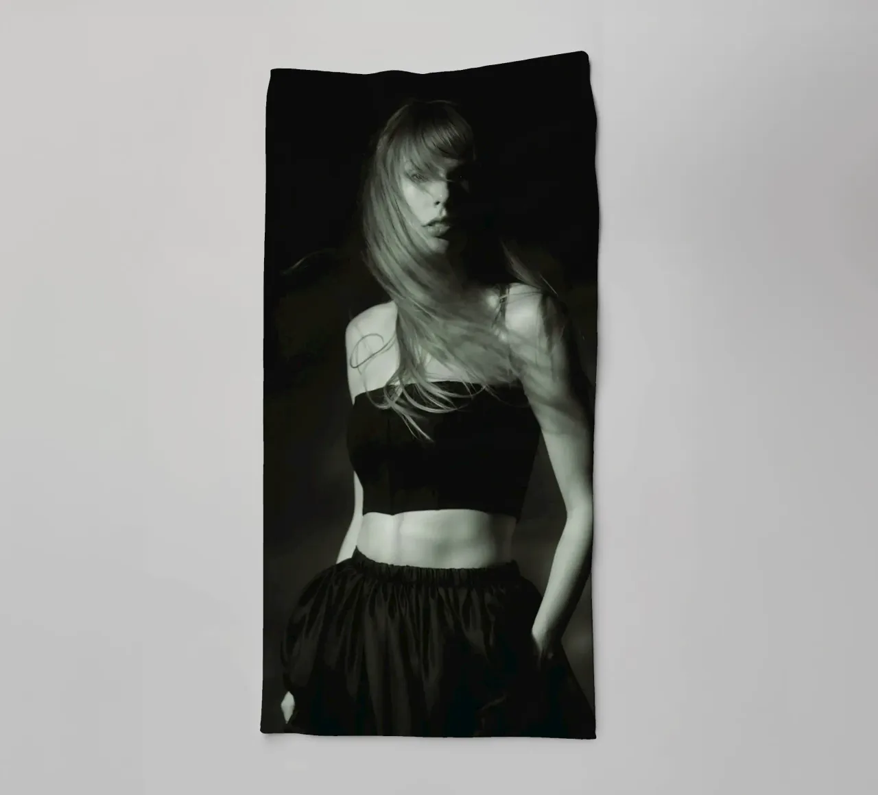 Poster di Taylor Swift attraverso gli anni asciugamano da bagno da dfgtfdt