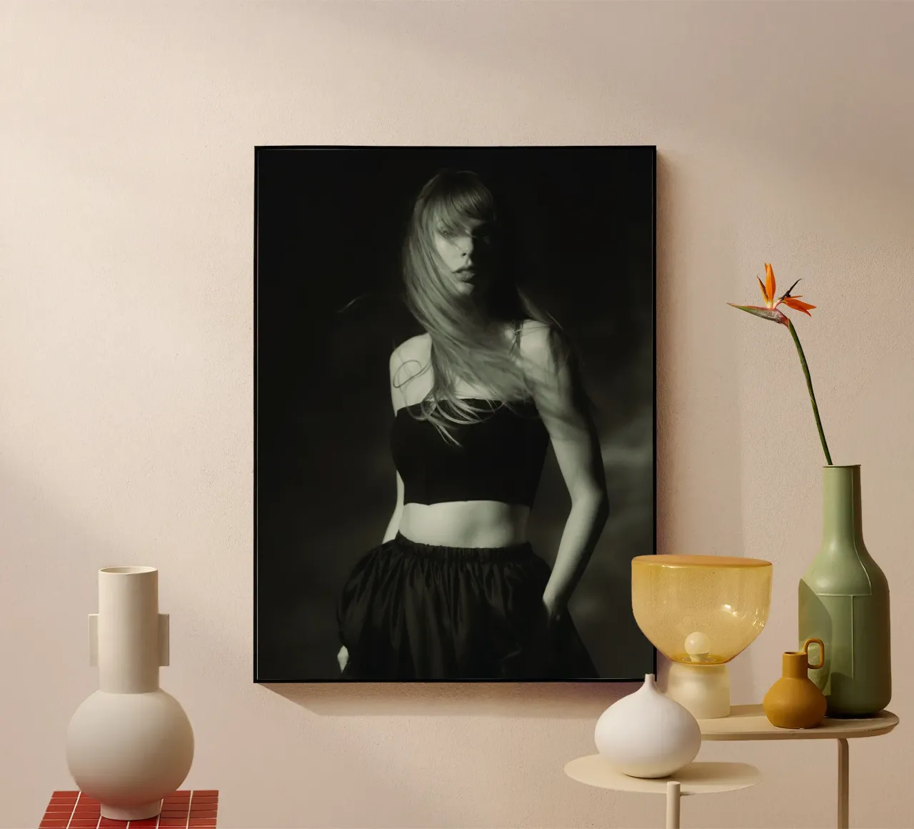 Poster di Taylor Swift attraverso gli anni plexiglass da dfgtfdt