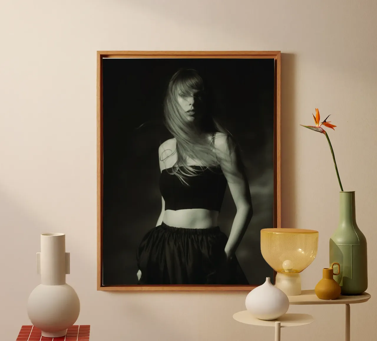 Poster di Taylor Swift attraverso gli anni tela da dfgtfdt