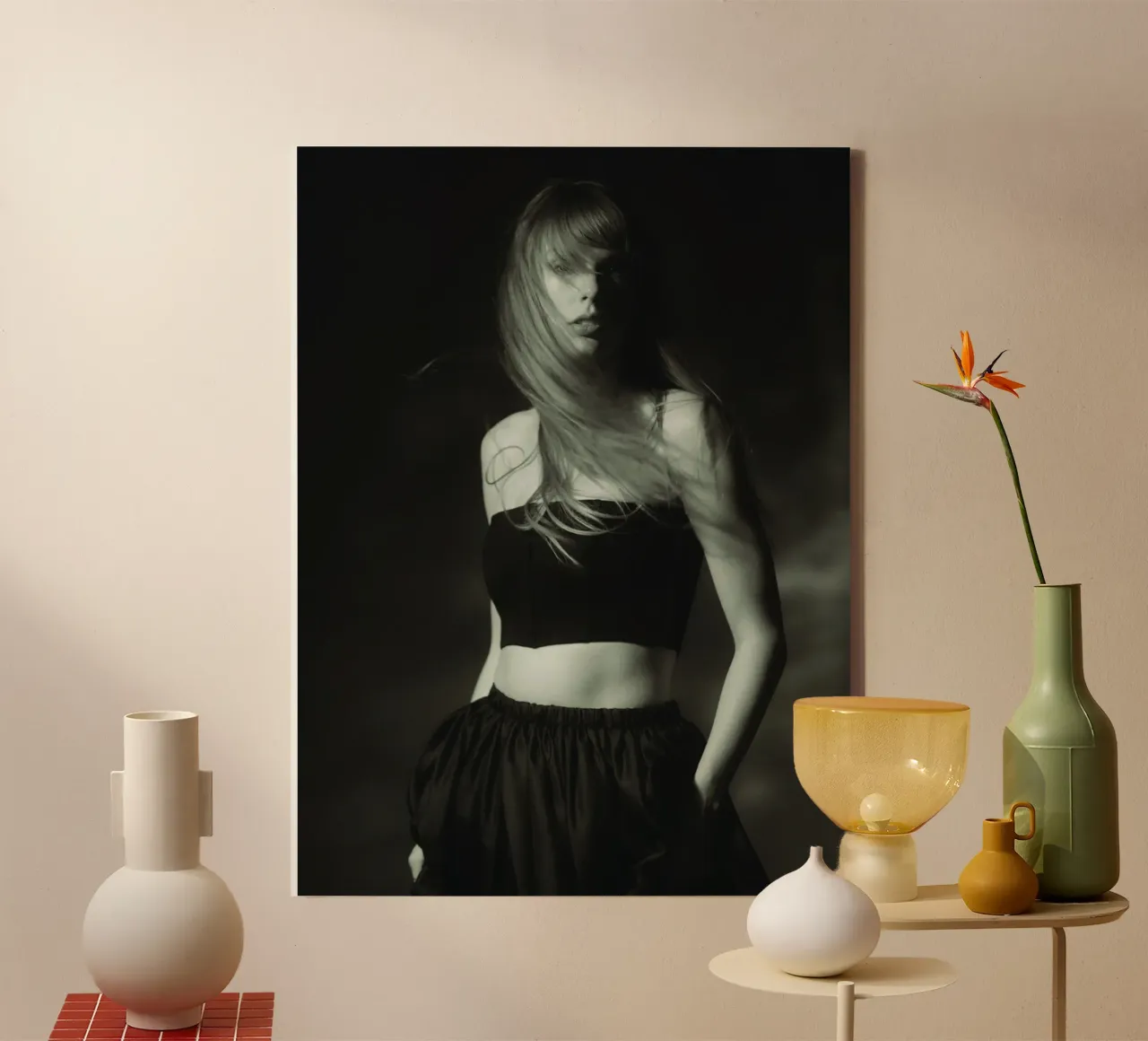 Poster di Taylor Swift attraverso gli anni tela da dfgtfdt