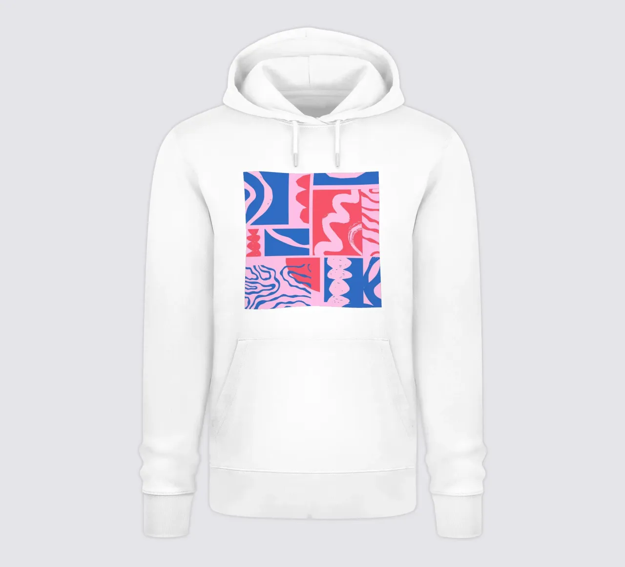 Forme con il rosa felpa con cappuccio da Kim Hubball Studio