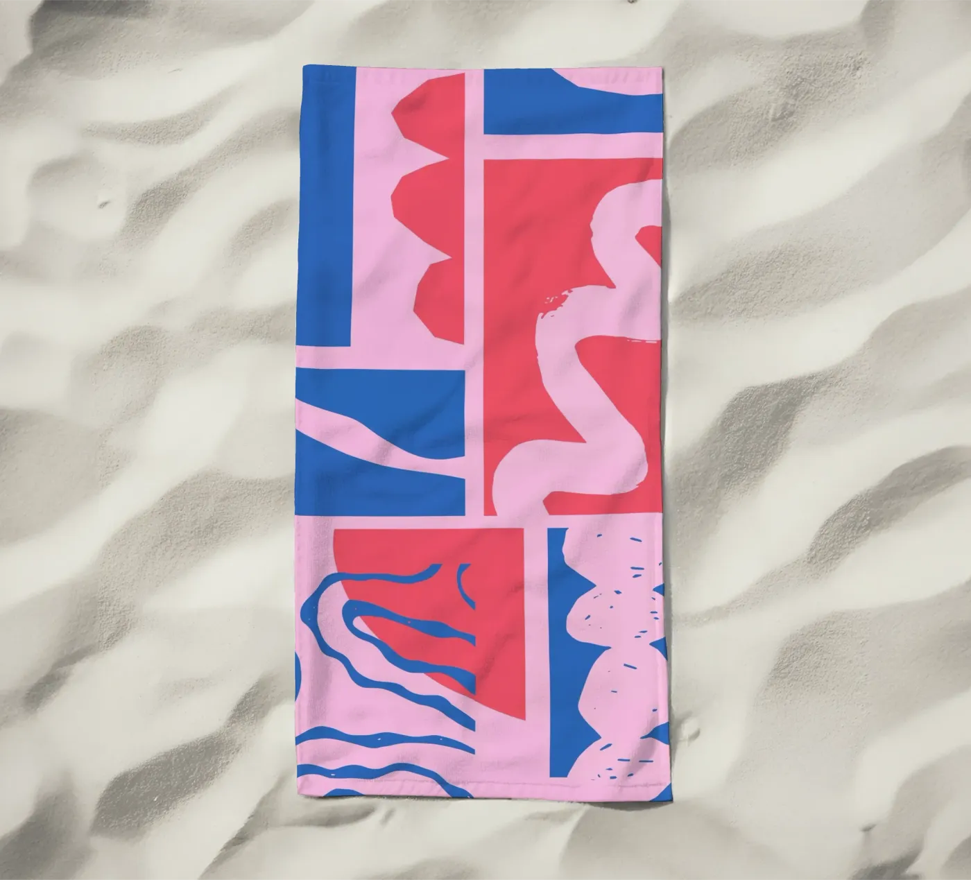 Forme con il rosa telo mare da Kim Hubball Studio