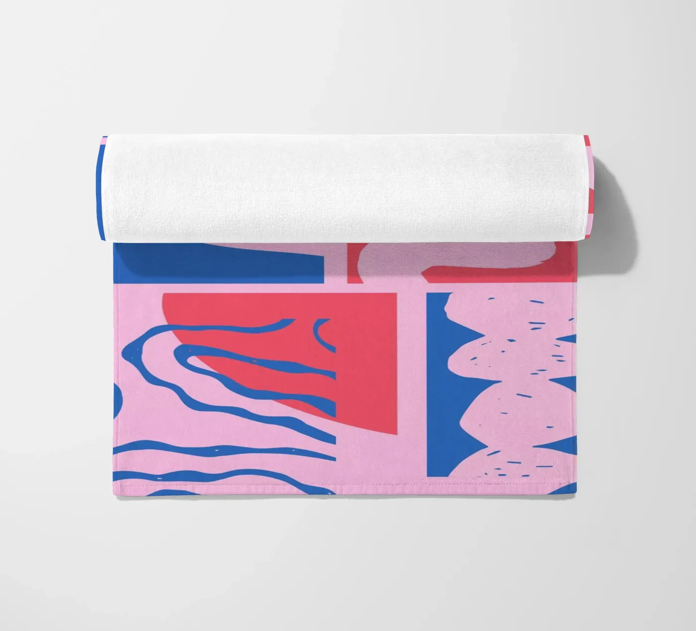 Forme con il rosa telo mare da Kim Hubball Studio