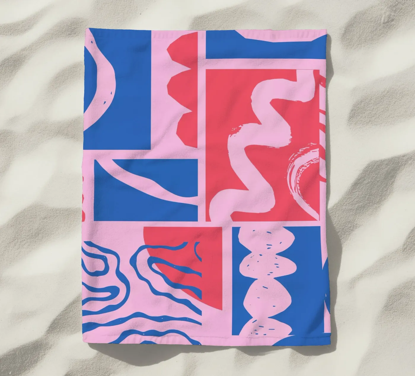 Forme con il rosa telo mare da Kim Hubball Studio