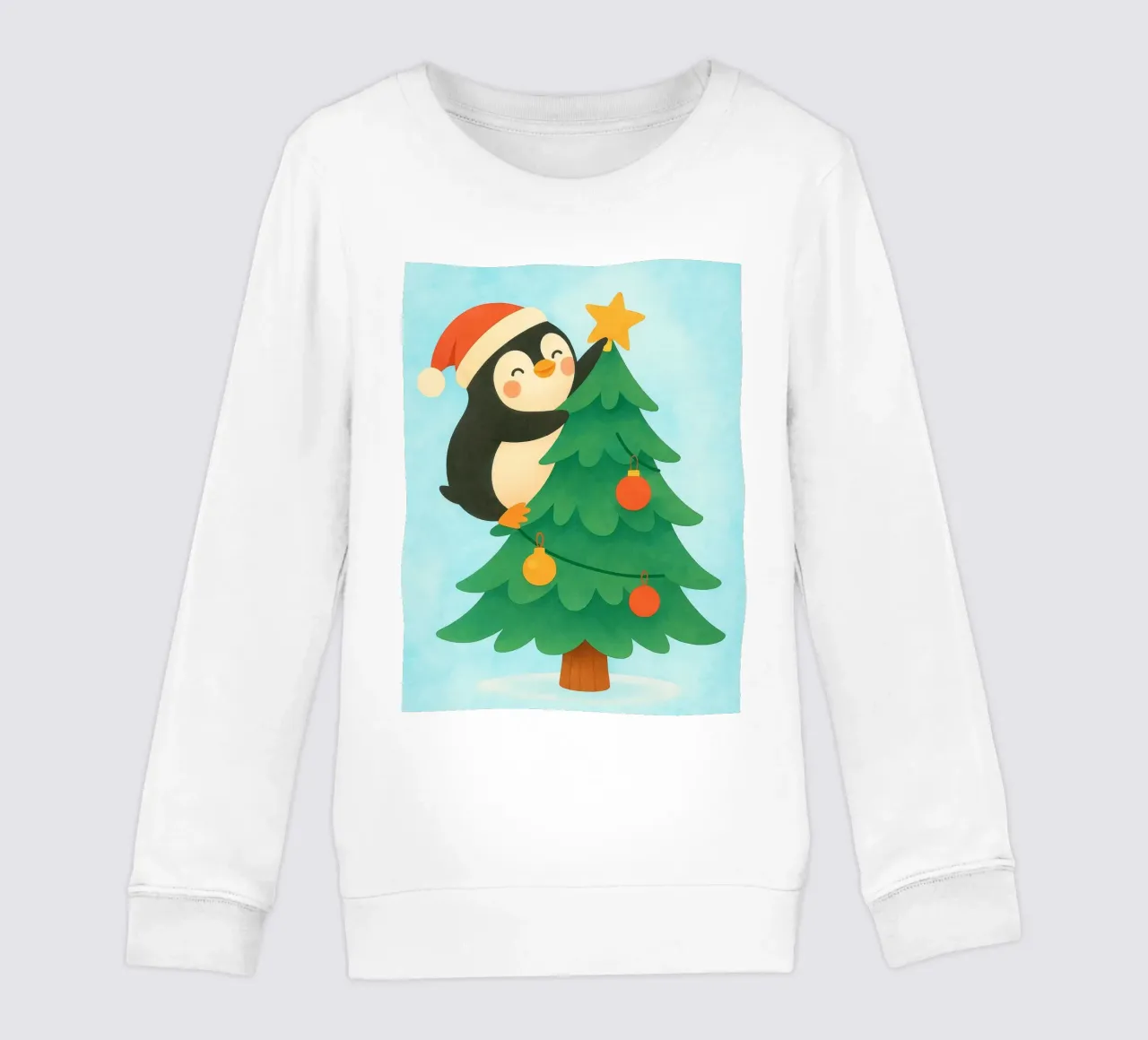 pinguino di Natale felpa bambino da SADELA