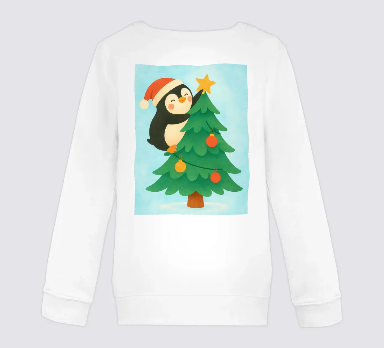 pinguino di Natale felpa bambino da SADELA