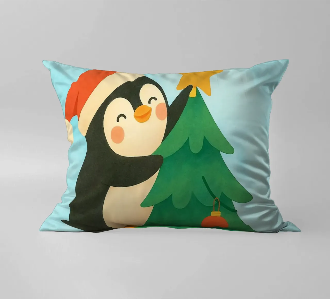 pinguino di Natale cuscino da SADELA
