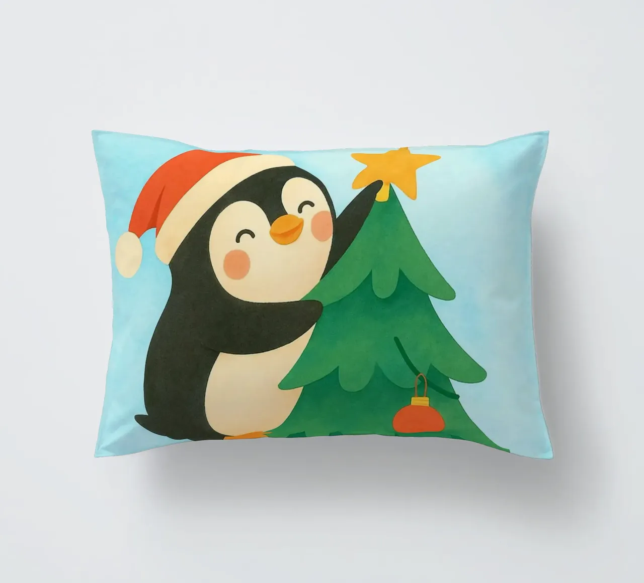 pinguino di Natale cuscino da SADELA