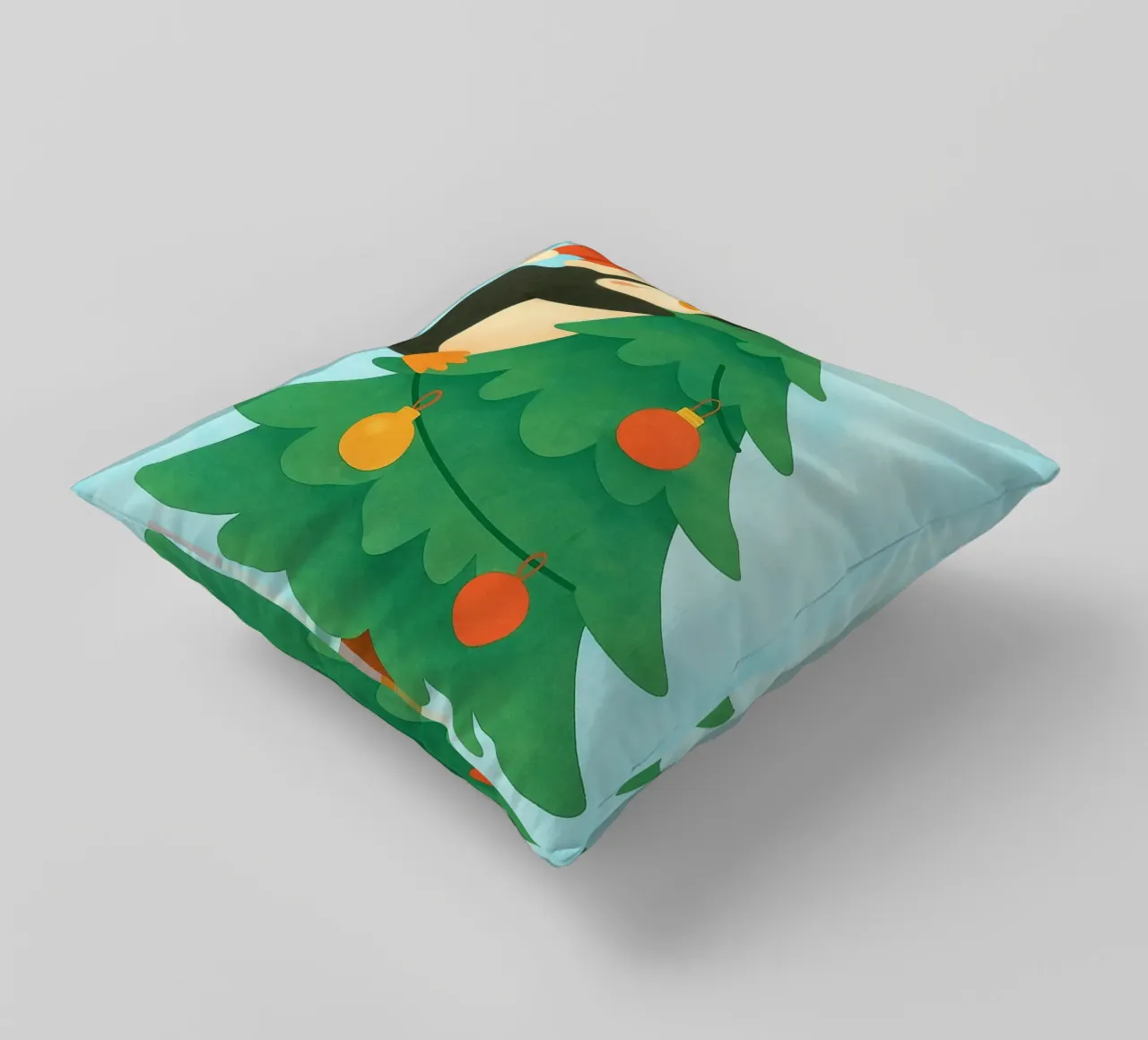 pinguino di Natale cuscino da SADELA