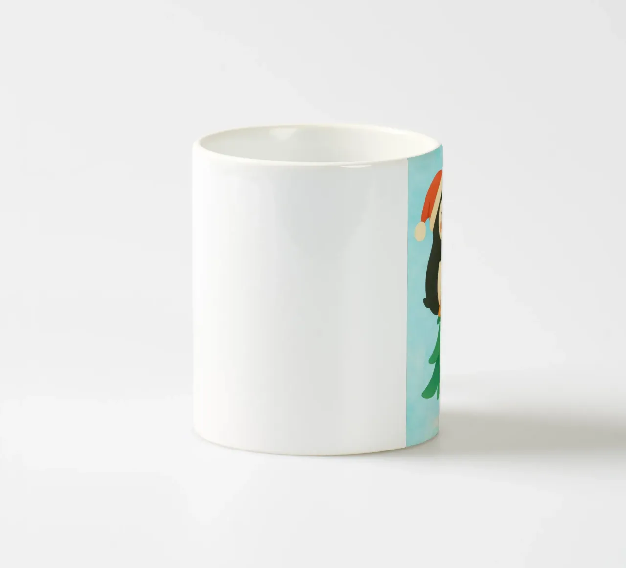 pinguino di Natale tazza in ceramica da SADELA