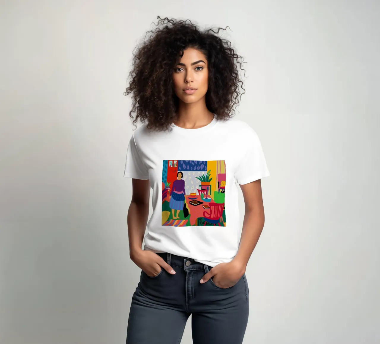 Creatore Angolo accogliente t-shirt da Solace Light
