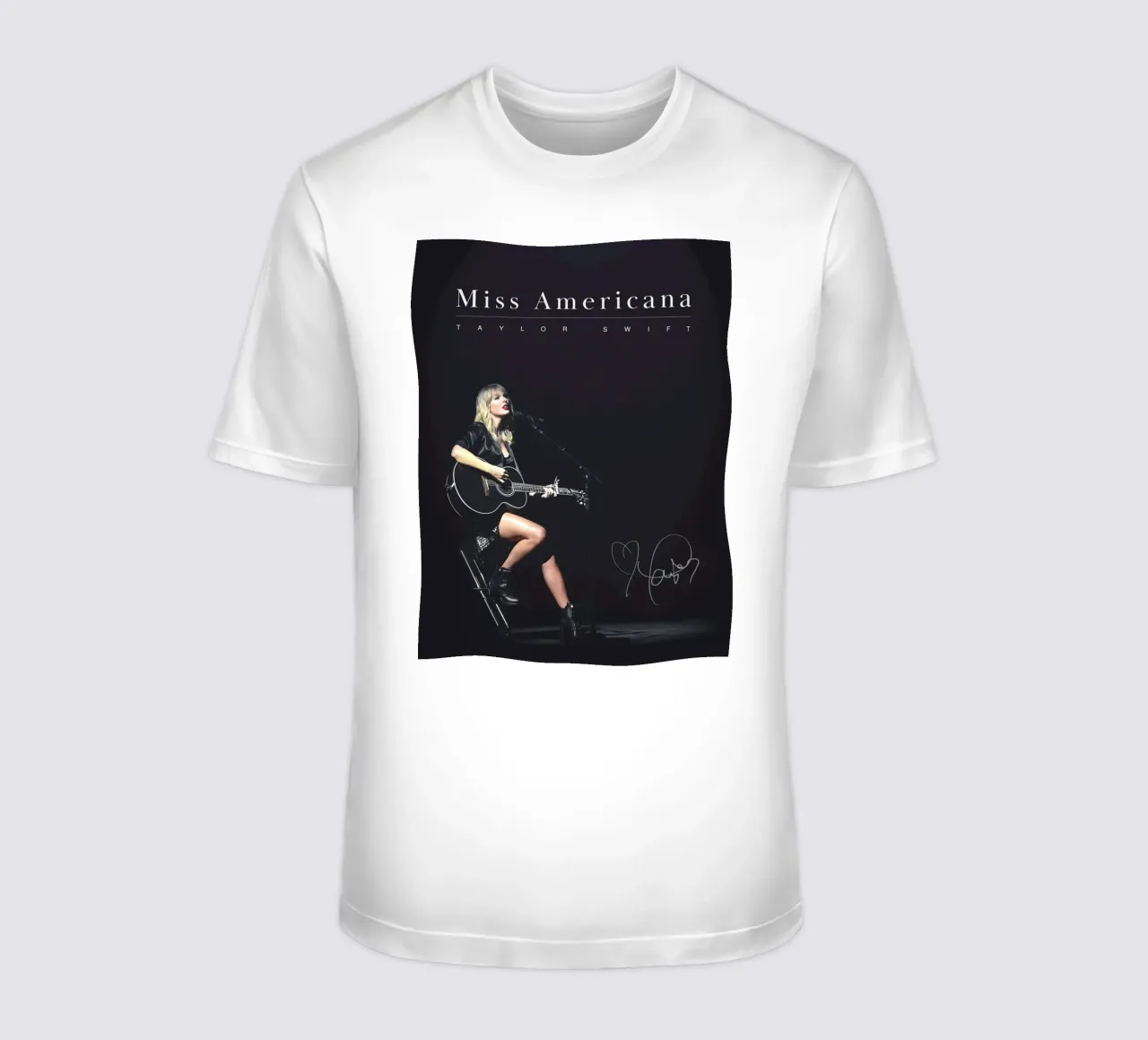 Poster con stampa pastello di Taylor Swift t-shirt da dfgtfdt