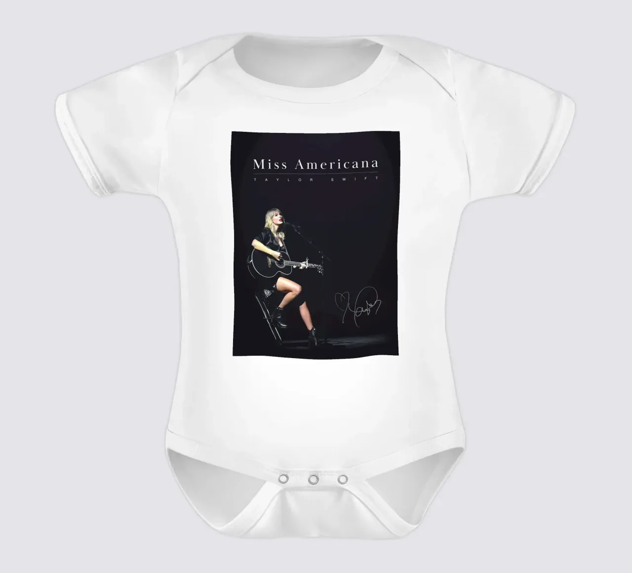 Poster con stampa pastello di Taylor Swift body neonato maniche corte da dfgtfdt
