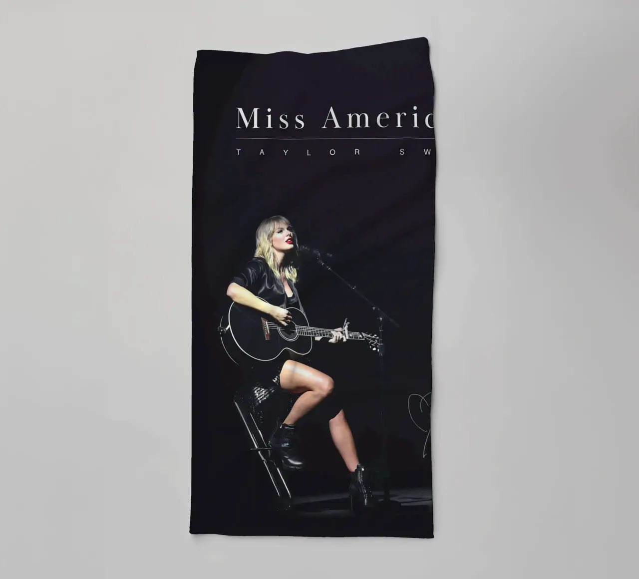 Pastel Taylor Swift Print Poster badhanddoek van dfgtfdt