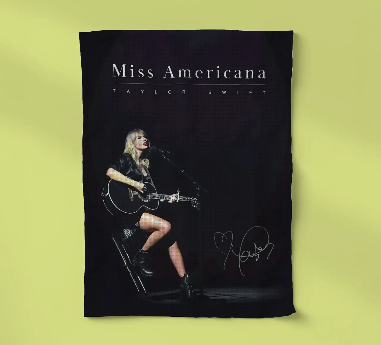 Poster con stampa pastello di Taylor Swift canovaccio da cucina da dfgtfdt