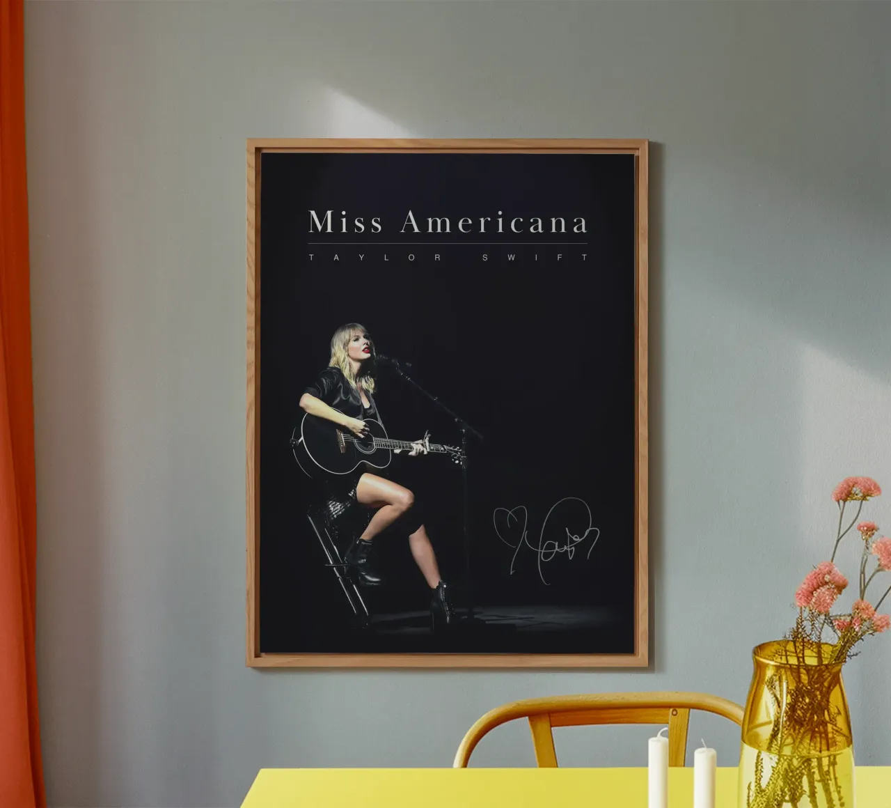 Poster con stampa pastello di Taylor Swift alluminio dibond da dfgtfdt