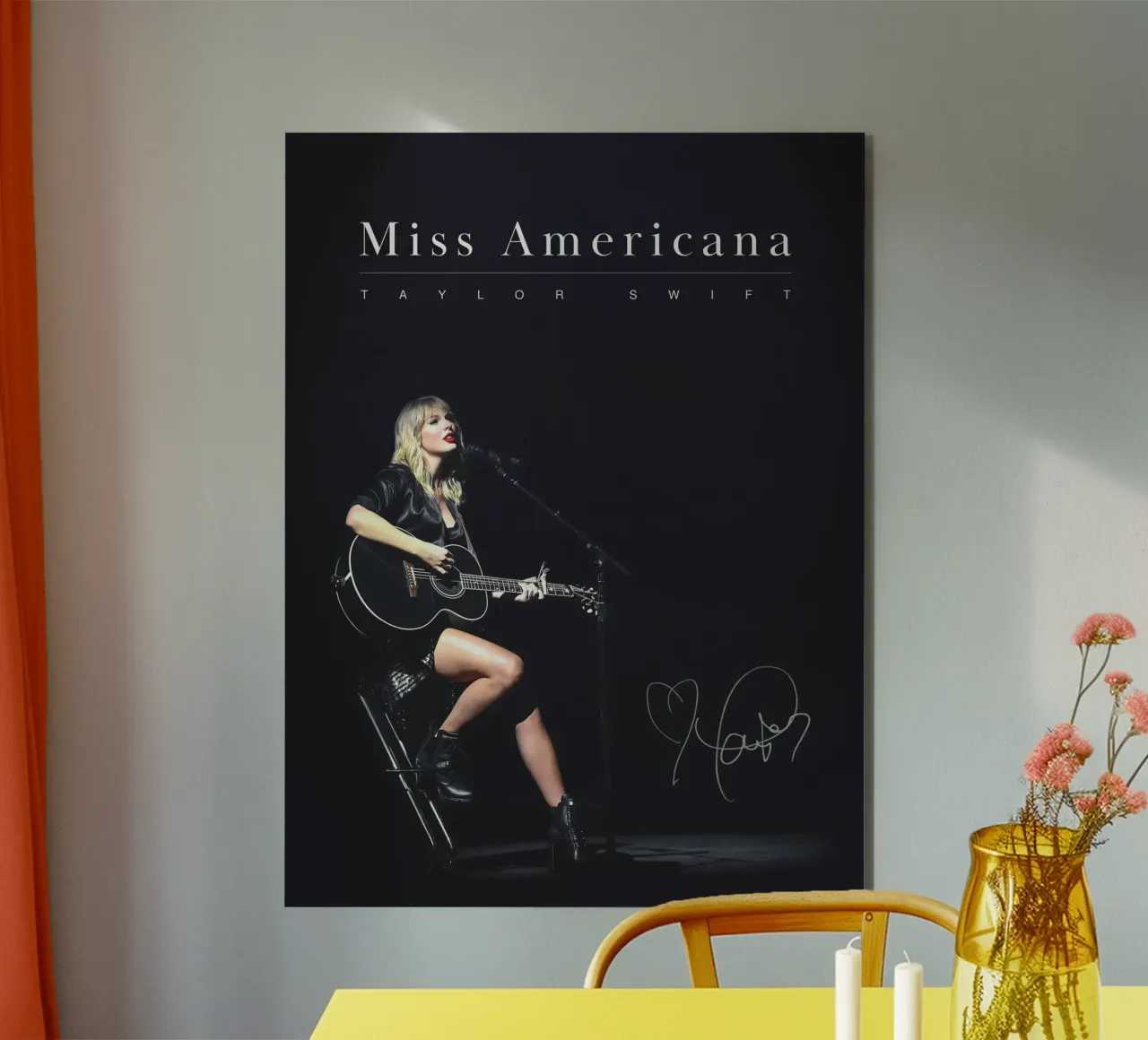 Poster con stampa pastello di Taylor Swift alluminio dibond da dfgtfdt