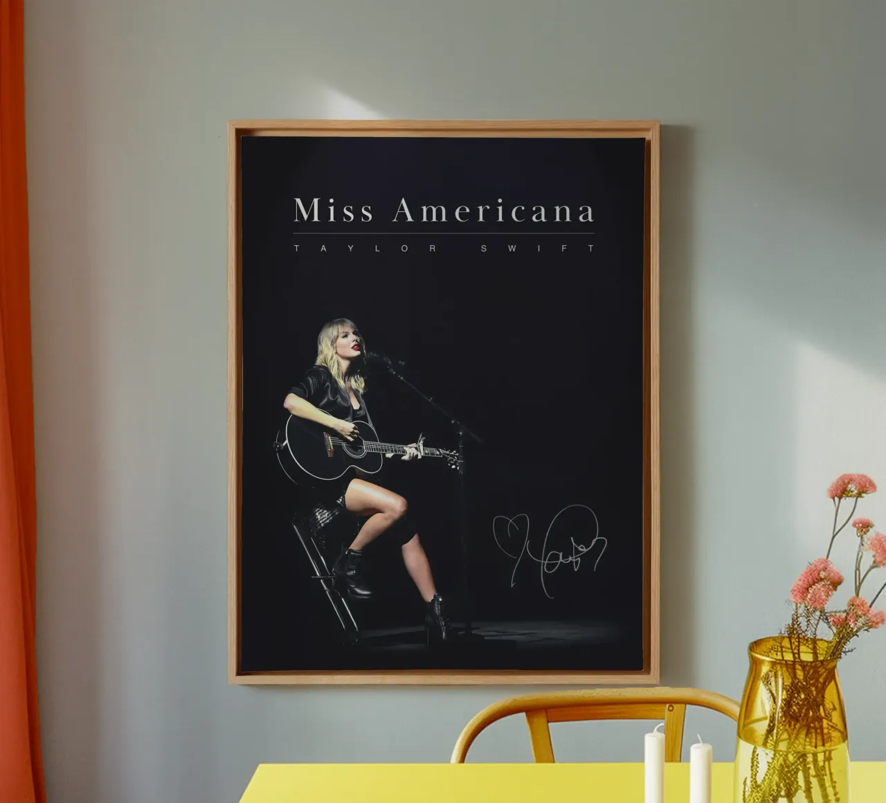 Pastel Taylor Swift Print Poster canvas van dfgtfdt